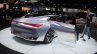 Infiniti Q80 Inspiration Concept rear three quarters right at the 2014 Los Angeles Auto Show