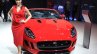 Jaguar F-Type manual transmission variant at the 2014 Los Angeles Auto Show