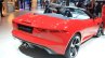 Jaguar F-Type manual transmission variant rear three quarters at the 2014 Los Angeles Auto Show