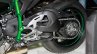 Kawasaki Ninja H2 rear swing arm at EICMA 2014