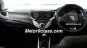 Maruti YRA interior spied