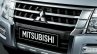 Mitsubishi Pajero facelift grille