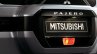 Mitsubishi Pajero facelift tailgate