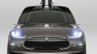 Tesla Model X doors open press shot