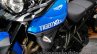 Triumph Tiger 800 XRx badge at the EICMA 2014