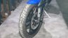 Triumph Tiger 800 XRx tyre at the EICMA 2014