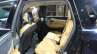 Volvo XC90 T8 rear seat at the 2014 LA Auto Show