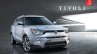 2016 Ssangyong Tivoli compact SUV front three quarter