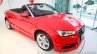 Audi A3 Cabriolet front quarter launched