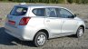 Datsun Go+ rear quarters angle Review