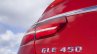 Mercedes GLE Coupe press shot badge