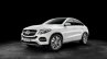 Mercedes GLE Coupe press shot white front three quarter