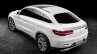 Mercedes GLE Coupe press shot white rear three quarter