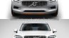 Volvo XC Coupe Concept Vs 2015 Volvo XC90 front