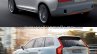 Volvo XC Coupe Concept Vs 2015 Volvo XC90 rear three quarter