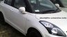 2015 Maruti Dzire (Facelift) white front three quarters dealership yard