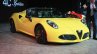 Alfa Romeo 4C Spider at the 2015 Detroit Auto Show front three quarter