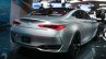 Infiniti Q60 Concept rear three quarter at the 2015 Detroit Auto Show