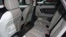 Land Rover Discovery rear seat interior at the 2015 Detroit Auto Show