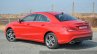 Mercedes CLA 200 CDI rear three quarter Review