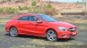 Mercedes CLA 200 front quarter Review