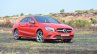 Mercedes CLA 200 front three quarter Review