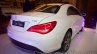 Mercedes CLA rear quarter India launch