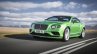 2015 Bentley Continental GT Speed press shot front three quarter