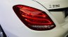 2015 Mercedes C Class Diesel launch tail lamp