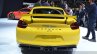 2015 Porsche Cayman GT4 rear view at 2015 Geneva Motor Show