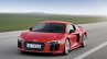 2016 Audi R8 front quarters press shot