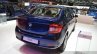 Dacia Logan Special Edition rear three quarter view at 2015 Geneva Motow Show