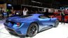 Ford GT rear three quarters at the 2015 Geneva Motor Show