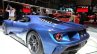 Ford GT rear three quarters left at the 2015 Geneva Motor Show