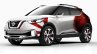 Nissan Kicks Samba concept front quarter