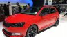 Skoda Fabia Monte Carlo Edition front three quarter view at the 2015 Geneva Motor Show