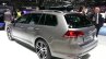 VW Golf GTD Estate rear three quarter at the 2015 Geneva Motor Show