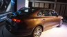 VW Jetta facelift Launch Mumbai rear quarter