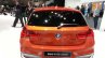 2015 BMW 1 series rear view at 2015 Geneva Motow Show