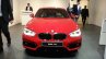 2015 BMW 116i front view at 2015 Geneva Motow Show