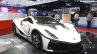 2015 GTA Spano front three quarter(3) view at the 2015 Geneva Motor Show