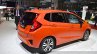 2015 Honda Jazz rear three quarter view at 2015 Geneva Motor Show