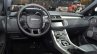 2015 Land Rover Evoque interior steering wheel at the 2015 Geneva Motor Show