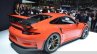 2015 Porsche 911 GT3 RS rear three quarter view at 2015 Geneva Motor Show