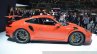 2015 Porsche 911 GT3 RS side view at 2015 Geneva Motor Show