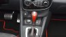 Clio Renaultsport 220 Trophy EDC gear selector at the 2015 Geneva Motor Show