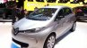 2015 Renault Zoe front three quarter at the 2015 Geneva Motor Show