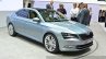 2015 Skoda Superb front three quarter view at 2015 Geneva Motor Show