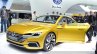 2015 Volkswagen Sport Coupe Concept GTE front three quarter view at 2015 Geneva Motor Show