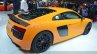 2016 Audi R8 V10 Plus rear three quarter view at 2015 Geneva Motor Show